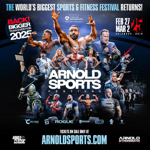 2025 IFBB NPC Arnold Classic Sports Weekend